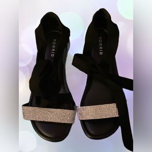TORRID RHINESTONE SANDAL
